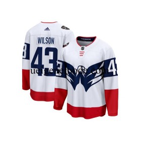 Herren Washington Capitals Eishockey Trikot Tom Wilson 43 Adidas 2023 NHL Stadium Series Weiß Authentic